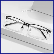 Load image into Gallery viewer, Fashion Titanium Alloy Myopia Frames For Men Ultra-Lightweight Fashion Business Half-Frame Prescription Eyeglasses Frames