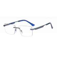 Load image into Gallery viewer, Fashion Titanium Rimless Eyeglasses Frame Brand designer Men Glasses Reading Glasses Optical Prescpriton Lenses Glasses