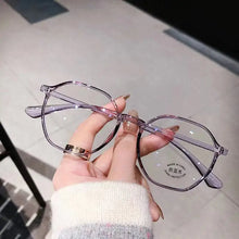 Load image into Gallery viewer, Transparent Reading Glasses Female Middle-aged and Elderly High-definition Anti-blue Light Glasses for The Elderly 0to+4
