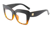 Load image into Gallery viewer, Fashion Transparent Square Glasses Women Men Brand Designer Big Oversized Eyeglasses Frames Anti Blue Light Computer Glasses