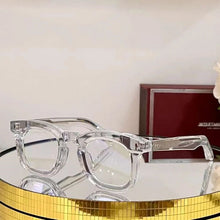 Load image into Gallery viewer, Vintage JACQUES Thick Acetate Sphere Myopia Optical Eyeglass DEVAUX Retro Square Handcraft Women Man AAA+ Top Quality