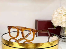Load image into Gallery viewer, Vintage JACQUES Thick Acetate Sphere Myopia Optical Eyeglass DEVAUX Retro Square Handcraft Women Man AAA+ Top Quality