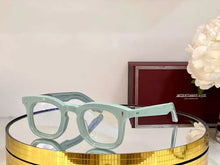 Load image into Gallery viewer, Vintage JACQUES Thick Acetate Sphere Myopia Optical Eyeglass DEVAUX Retro Square Handcraft Women Man AAA+ Top Quality
