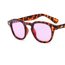 Load image into Gallery viewer, Vintage Johnny Depp Style Round Sunglasses Clear Tinted Lens Brand Design Party Show Men Women Sun Glasses Oculos De Sol