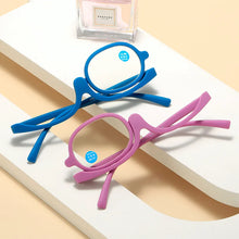 Load image into Gallery viewer, Women Magnifying Glasses Rotating Makeup Reading Glasses Anti Blue Light Make-Up Presbyopic Eyeglasses Diopter+1.0To+4.0