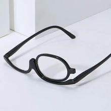 Load image into Gallery viewer, Women Magnifying Glasses Rotating Makeup Reading Glasses Anti Blue Light Make-Up Presbyopic Eyeglasses Diopter+1.0To+4.0