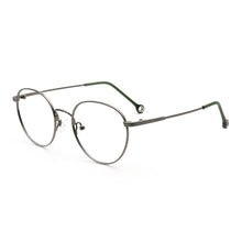Load image into Gallery viewer, Fashion Women Round Eyeglass Frames Men Optical Glasses Frames Lightweight Metal Rx Eyewear Pink Gold Silver Flexible Spectacles