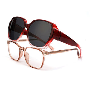 Womens Sunglasses Square Sun Glasses Accessories Gradient Lens Anti-Uv400 Luxury Brand Oculus Eyeglasses Female