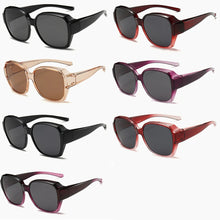 Carica l&#39;immagine nel visualizzatore di Gallery, Womens Sunglasses Square Sun Glasses Accessories Gradient Lens Anti-Uv400 Luxury Brand Oculus Eyeglasses Female