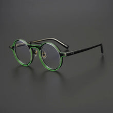 Load image into Gallery viewer, glasses frame men   acetate designer round optical eyewear reading women loose powder personalized eyewear