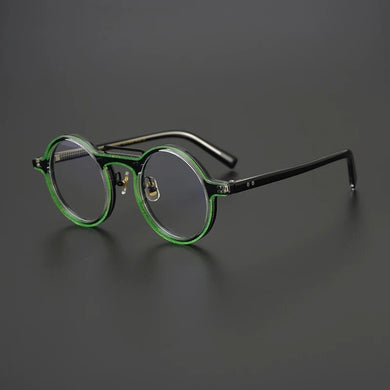 glasses frame men   acetate designer round optical eyewear reading women loose powder personalized eyewear