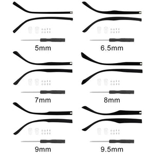 Flat Teeth Anti-Slip Universal Repair Tool Eyewear Accessories Replacement Leg Glasses Arm Spectacle Frame
