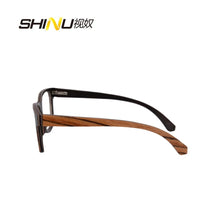 Load image into Gallery viewer, Flexiable Wooden Glasses Women Man Fashion Myopia Eyeglasses Optical Frame Computer Reading Gaming Glasses Oculos De Grau 136