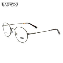 Load image into Gallery viewer, Flexible MemoryTitanium Optical Frame Prescription Vintage Oval Round Shaped Light Comfortable Soft Glasses Stylish Eyeglasses