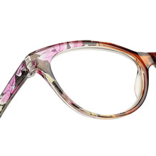 Load image into Gallery viewer, Floral Cat&#39;s Eye Reading Glasses for Sight Women&#39;s Spectacles with Diopters Erkek Gozluk Degree Eyeglasses +1.0 +1.5 2.0 2.5 3.0