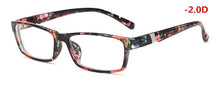 Load image into Gallery viewer, Floral  Myopia Glasses Eyewear-100 -150 -200 -250 -300 -350 -400 Ultralight Finished  Women Men Short Sight Eyewear Spectacles