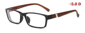 Floral  Myopia Glasses Eyewear-100 -150 -200 -250 -300 -350 -400 Ultralight Finished  Women Men Short Sight Eyewear Spectacles