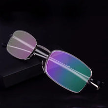 Load image into Gallery viewer, Foldable Presbyopic Glasses Men Anti Blue Light Farsighted Eyewear Women Folding Presbyopic Glasses Diopter +1.0 To +4.0