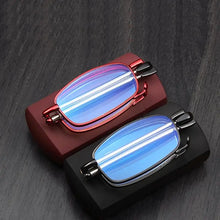 Load image into Gallery viewer, Foldable Presbyopic Glasses Men Anti Blue Light Farsighted Eyewear Women Folding Presbyopic Glasses Diopter +1.0 To +4.0
