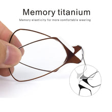 Load image into Gallery viewer, Folding Legless Nose Clip Reading Glasses Men Women Mini Portable Smart Magnifier EyeGlasses Ultralight Eyewear +1.0 To +3.0