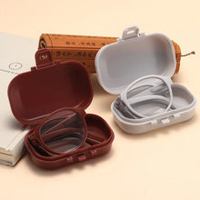 Load image into Gallery viewer, Folding Reading Glasses with Glasses Case Unisex Portable Lightweight Presbyopic Glasses Strength 1.0x ~ 4.0x Reading Glasses
