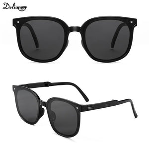 Folding Sunglasses Portable Ultra Light Sun Protection UV Protection  Sunglasses for Both Men and Women