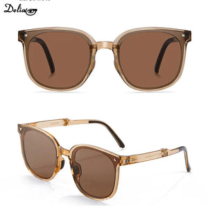 Folding Sunglasses Portable Ultra Light Sun Protection UV Protection  Sunglasses for Both Men and Women