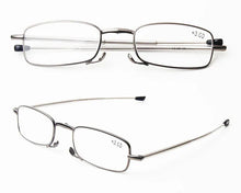 Load image into Gallery viewer, Folding reading glasses with case  portable reading glasses for men and women