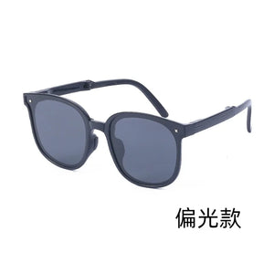 Folding sunglasses for women UV protection   polarized sunglasses fashionable portable Sunglasses sunglasses for men