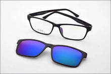 Load image into Gallery viewer, Frame Glasses Big match Sunglasses Polarized Clip Myopia Glasses Ultem Magnet For Men Sunglasses 3D Eyeglasses Wide Face