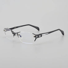 Load image into Gallery viewer, Frameless Men Business IP Titanium Eye Glasses Frame  Myopia Optical Prescription Eyeglasses Classic Handmade Acetate Eyewear