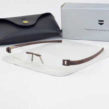 Load image into Gallery viewer, Frameless glasses frame men TAG Brand eyeglasses frames men Myopia computer optical glasses frame Ultralight movement spectacles