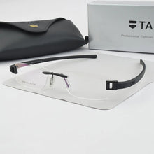 Load image into Gallery viewer, Frameless glasses frame men TAG Brand eyeglasses frames men Myopia computer optical glasses frame Ultralight movement spectacles