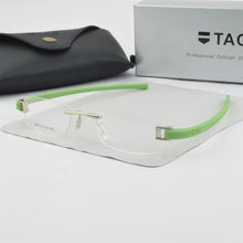 Load image into Gallery viewer, Frameless glasses frame men TAG Brand eyeglasses frames men Myopia computer optical glasses frame Ultralight movement spectacles