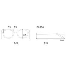 Load image into Gallery viewer, France Brand Rectangular Pure Titanium Spectacles Half Rim Men/Women  Myopia/Progressive Brown/Grey Stock Clearance