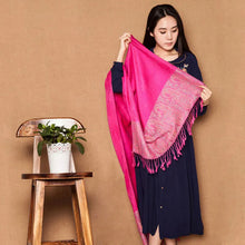 Load image into Gallery viewer, From India Scarf Paisley Tippet Oversize Ethnic Bufandas 100% Cotton Winter Scarves Turquoise Echarpe 200*70cm