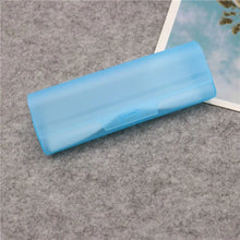 Load image into Gallery viewer, Frosted Glasses Case Durable Transparent Plastic Glasses Storage Box Ultralight Eyeglass Case