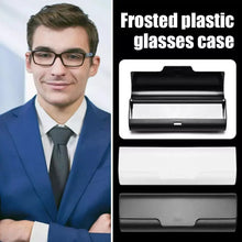 Load image into Gallery viewer, Frosted Glasses Case Durable Transparent Plastic Glasses Storage Box Ultralight Eyeglass Case