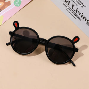 Funny Eyewear Rabbit Ears Glasses Super Cute Children's Sunglasses Cartoon Bunny For Boys and Girls Plastic Sun Glasses