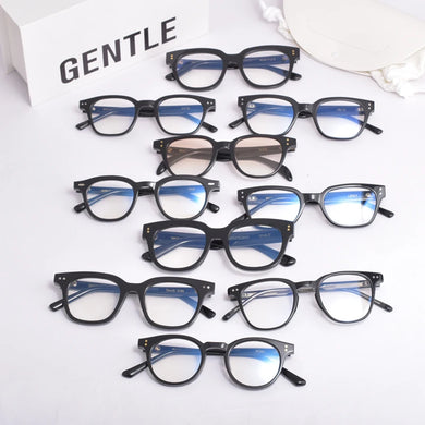 GENTLE Acetate prescription glasses frames women men optical glasses south side for women men  With original LOGO and case