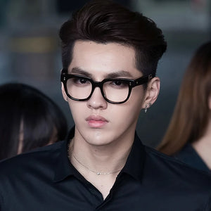 GENTLE Acetate prescription glasses frames women men optical glasses south side for women men  With original LOGO and case