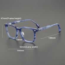 Load image into Gallery viewer, Gatenac Vintage Acetate Glasses Frame Men Prescription Myopia Eyeglasses Frame Women Quality Japan Retro Luxury Brand Eyewear