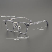 Load image into Gallery viewer, Gatenac Vintage Titanium Acetate Glasses Frame Men Square Prescription Myopia Eyeglasses Frame Women Retro Luxury Brand Eyewear