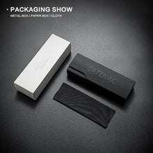 Load image into Gallery viewer, Gatenac Vintage Titanium Acetate Glasses Frame Men Square Prescription Myopia Eyeglasses Frame Women Retro Luxury Brand Eyewear