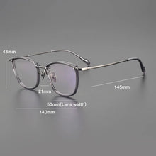 Load image into Gallery viewer, Gatenac Vintage Titanium Glasses Frame Men Ultra Light Prescription Myopia Eyeglasses Frame Women Retro   Brand Eyewear
