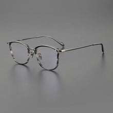 Load image into Gallery viewer, Gatenac Vintage Titanium Glasses Frame Men Ultra Light Prescription Myopia Eyeglasses Frame Women Retro   Brand Eyewear