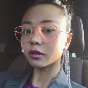 German Brand Creative Personality Steel Glasses Frame Men Screwless Prescription Eyeglasses Women Ultralight Optical Spectacle
