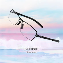 Load image into Gallery viewer, German Brand Retro Small Round Eyeglasses Handmade Ultra-light Screwless Glasses Prescription Reading Frame With Original Box