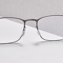 Load image into Gallery viewer, German Vintage Utra-light 7.5g Screwless Glasses Frame Men Women Retro Square Prescription Eyewear Myopia Eyeglasses Spectacles