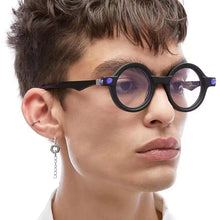 Carica l&#39;immagine nel visualizzatore di Gallery, Germany Acetate Maske Q7 Brand Sunglasses Round KUB Handmade Men Sun Glasses Original Classical Retro Eyeglasses for Women